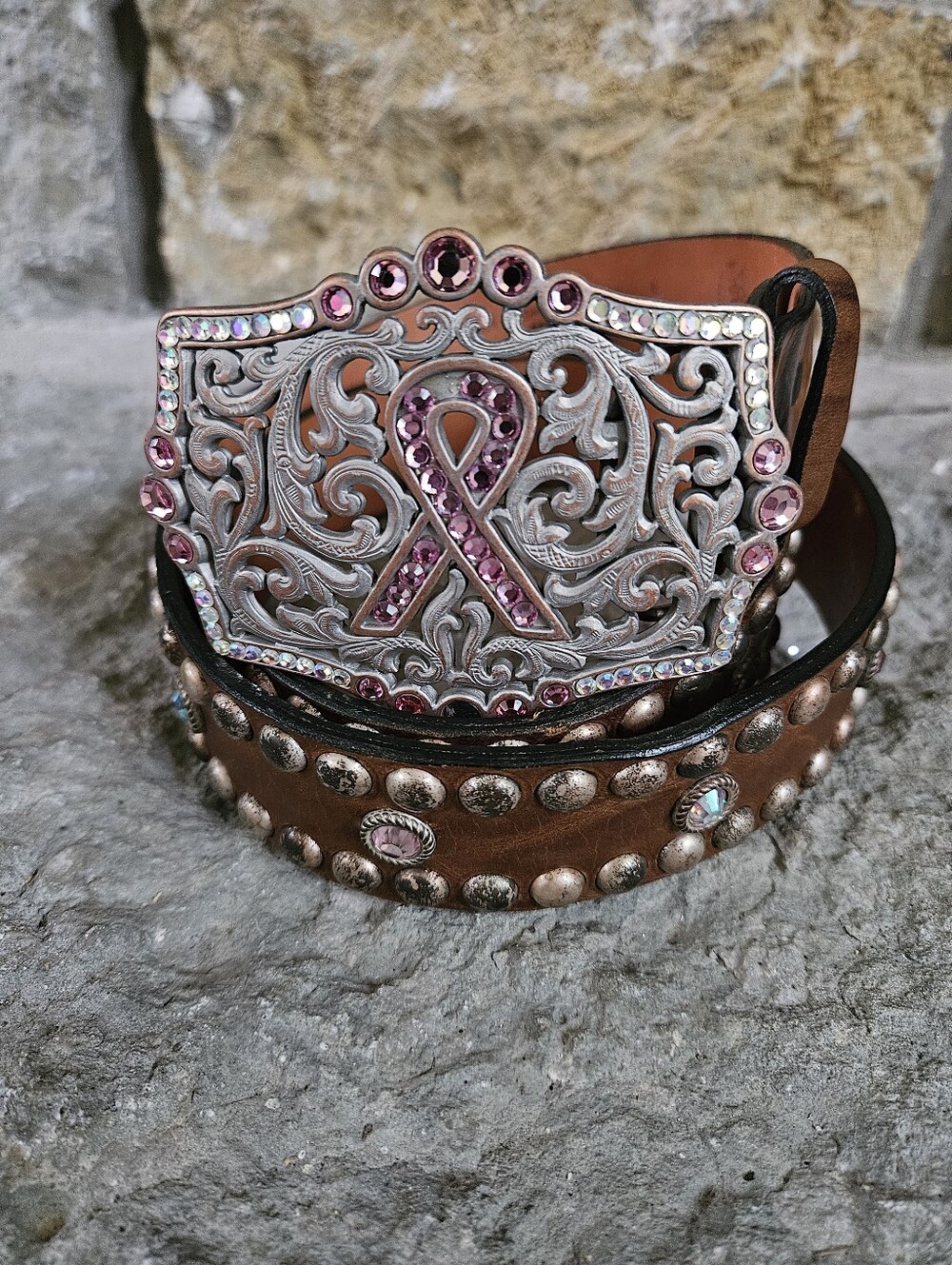 Wrangler Tough Enough to Wear Pink Belt 2007